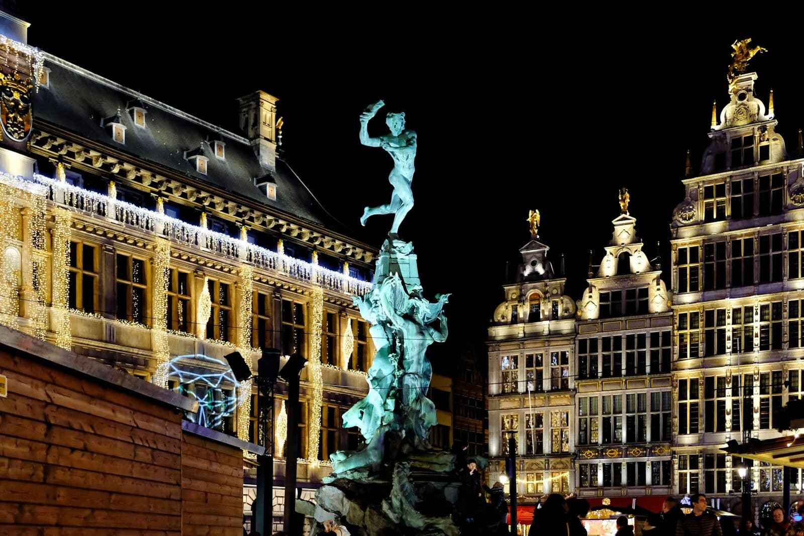 Antwerp · Grote Markt đêm